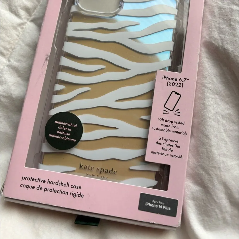 Kate Spade Zebra Hardshell Case